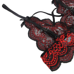 Subblime - Set Ensemble Deux Pièces Top Et Culotte En Dentelle S/M